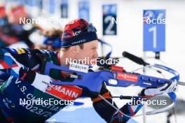 06.03.2024, Soldier Hollow, United States of America (USA): Vetle Sjaastad Christiansen (NOR) - IBU World Cup Biathlon, training, Soldier Hollow (USA). www.nordicfocus.com. © Manzoni/NordicFocus. Every downloaded picture is fee-liable.