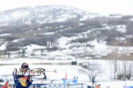 07.03.2024, Soldier Hollow, United States of America (USA): Justine Braisaz-Bouchet (FRA) - IBU World Cup Biathlon, training, Soldier Hollow (USA). www.nordicfocus.com. © Manzoni/NordicFocus. Every downloaded picture is fee-liable.