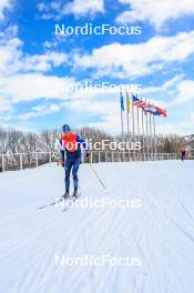 05.03.2024, Soldier Hollow, United States of America (USA): Event Feature: US coach competes - IBU World Cup Biathlon, training, Soldier Hollow (USA). www.nordicfocus.com. © Manzoni/NordicFocus. Every downloaded picture is fee-liable.