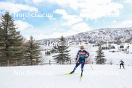 05.03.2024, Soldier Hollow, United States of America (USA): Johannes Dale-Skjevdal (NOR) - IBU World Cup Biathlon, training, Soldier Hollow (USA). www.nordicfocus.com. © Manzoni/NordicFocus. Every downloaded picture is fee-liable.