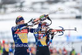 07.03.2024, Soldier Hollow, United States of America (USA): Justine Braisaz-Bouchet (FRA) - IBU World Cup Biathlon, training, Soldier Hollow (USA). www.nordicfocus.com. © Manzoni/NordicFocus. Every downloaded picture is fee-liable.