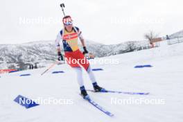 07.03.2024, Soldier Hollow, United States of America (USA): Ekaterina Avvakumova (KOR) - IBU World Cup Biathlon, training, Soldier Hollow (USA). www.nordicfocus.com. © Manzoni/NordicFocus. Every downloaded picture is fee-liable.