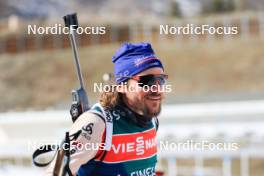 06.03.2024, Soldier Hollow, United States of America (USA): Jeremy Finello (SUI) - IBU World Cup Biathlon, training, Soldier Hollow (USA). www.nordicfocus.com. © Manzoni/NordicFocus. Every downloaded picture is fee-liable.