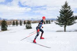 05.03.2024, Soldier Hollow, United States of America (USA): Benedikt Doll (GER) - IBU World Cup Biathlon, training, Soldier Hollow (USA). www.nordicfocus.com. © Manzoni/NordicFocus. Every downloaded picture is fee-liable.