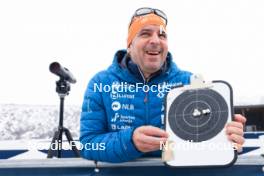 07.03.2024, Soldier Hollow, United States of America (USA): Ricco Gross (GER), coach Team Slovenia  - IBU World Cup Biathlon, training, Soldier Hollow (USA). www.nordicfocus.com. © Manzoni/NordicFocus. Every downloaded picture is fee-liable.