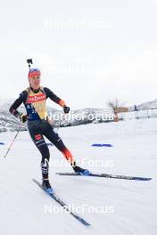 07.03.2024, Soldier Hollow, United States of America (USA): Julia Kink (GER) - IBU World Cup Biathlon, training, Soldier Hollow (USA). www.nordicfocus.com. © Manzoni/NordicFocus. Every downloaded picture is fee-liable.