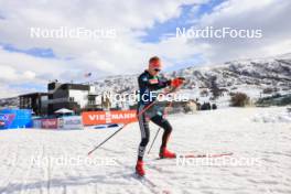 06.03.2024, Soldier Hollow, United States of America (USA): Benedikt Doll (GER) - IBU World Cup Biathlon, training, Soldier Hollow (USA). www.nordicfocus.com. © Manzoni/NordicFocus. Every downloaded picture is fee-liable.