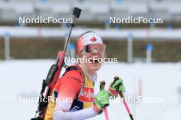 07.03.2024, Soldier Hollow, United States of America (USA): Emma Lunder (CAN) - IBU World Cup Biathlon, training, Soldier Hollow (USA). www.nordicfocus.com. © Manzoni/NordicFocus. Every downloaded picture is fee-liable.