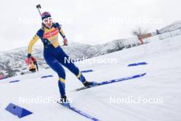 07.03.2024, Soldier Hollow, United States of America (USA): Elvira Oeberg (SWE) - IBU World Cup Biathlon, training, Soldier Hollow (USA). www.nordicfocus.com. © Manzoni/NordicFocus. Every downloaded picture is fee-liable.