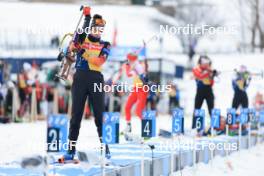 07.03.2024, Soldier Hollow, United States of America (USA): Vanessa Voigt (GER) - IBU World Cup Biathlon, training, Soldier Hollow (USA). www.nordicfocus.com. © Manzoni/NordicFocus. Every downloaded picture is fee-liable.