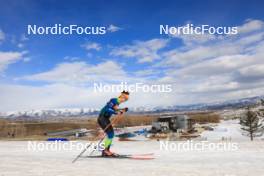 06.03.2024, Soldier Hollow, United States of America (USA): Miha Dovzan (SLO) - IBU World Cup Biathlon, training, Soldier Hollow (USA). www.nordicfocus.com. © Manzoni/NordicFocus. Every downloaded picture is fee-liable.