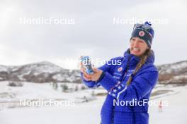 06.03.2024, Soldier Hollow, United States of America (USA): Deedra Irwin (USA) - IBU World Cup Biathlon, training, Soldier Hollow (USA). www.nordicfocus.com. © Manzoni/NordicFocus. Every downloaded picture is fee-liable.