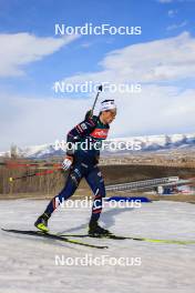 06.03.2024, Soldier Hollow, United States of America (USA): Oscar Lombardot (FRA) - IBU World Cup Biathlon, training, Soldier Hollow (USA). www.nordicfocus.com. © Manzoni/NordicFocus. Every downloaded picture is fee-liable.