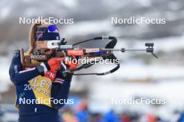 07.03.2024, Soldier Hollow, United States of America (USA): Michela Carrara (ITA) - IBU World Cup Biathlon, training, Soldier Hollow (USA). www.nordicfocus.com. © Manzoni/NordicFocus. Every downloaded picture is fee-liable.