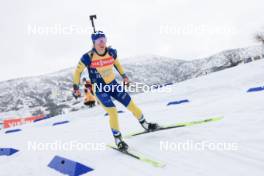 07.03.2024, Soldier Hollow, United States of America (USA): Anna Magnusson (SWE) - IBU World Cup Biathlon, training, Soldier Hollow (USA). www.nordicfocus.com. © Manzoni/NordicFocus. Every downloaded picture is fee-liable.