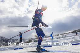 06.03.2024, Soldier Hollow, United States of America (USA): Eric Perrot (FRA) - IBU World Cup Biathlon, training, Soldier Hollow (USA). www.nordicfocus.com. © Manzoni/NordicFocus. Every downloaded picture is fee-liable.