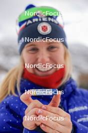 06.03.2024, Soldier Hollow, United States of America (USA): Chloe Levins (USA) - IBU World Cup Biathlon, training, Soldier Hollow (USA). www.nordicfocus.com. © Manzoni/NordicFocus. Every downloaded picture is fee-liable.