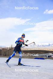 06.03.2024, Soldier Hollow, United States of America (USA): Vitalii Mandzyn (UKR) - IBU World Cup Biathlon, training, Soldier Hollow (USA). www.nordicfocus.com. © Manzoni/NordicFocus. Every downloaded picture is fee-liable.