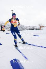 07.03.2024, Soldier Hollow, United States of America (USA): Elvira Oeberg (SWE) - IBU World Cup Biathlon, training, Soldier Hollow (USA). www.nordicfocus.com. © Manzoni/NordicFocus. Every downloaded picture is fee-liable.