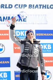 16.03.2024, Canmore, Canada (CAN): Lisa Vittozzi (ITA) - IBU World Cup Biathlon, cups, Canmore (CAN). www.nordicfocus.com. © Manzoni/NordicFocus. Every downloaded picture is fee-liable.
