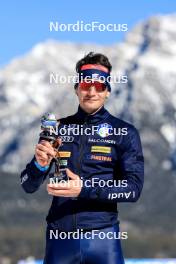 17.03.2024, Canmore, Canada (CAN): Tommaso Giacomel (ITA) - IBU World Cup Biathlon, cups, Canmore (CAN). www.nordicfocus.com. © Manzoni/NordicFocus. Every downloaded picture is fee-liable.