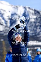 14.03.2024, Canmore, Canada (CAN): Ingrid Landmark Tandrevold (NOR) - IBU World Cup Biathlon, cups, Canmore (CAN). www.nordicfocus.com. © Manzoni/NordicFocus. Every downloaded picture is fee-liable.