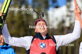 17.03.2024, Canmore, Canada (CAN): Johannes Dale-Skjevdal (NOR) - IBU World Cup Biathlon, mass men, Canmore (CAN). www.nordicfocus.com. © Manzoni/NordicFocus. Every downloaded picture is fee-liable.