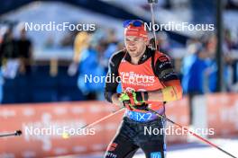 17.03.2024, Canmore, Canada (CAN): Philipp Horn (GER) - IBU World Cup Biathlon, mass men, Canmore (CAN). www.nordicfocus.com. © Manzoni/NordicFocus. Every downloaded picture is fee-liable.