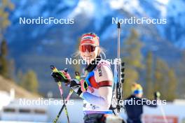 17.03.2024, Canmore, Canada (CAN): Amy Baserga (SUI) - IBU World Cup Biathlon, mass women, Canmore (CAN). www.nordicfocus.com. © Manzoni/NordicFocus. Every downloaded picture is fee-liable.