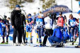 17.03.2024, Canmore, Canada (CAN): Ingrid Landmark Tandrevold (NOR) - IBU World Cup Biathlon, mass women, Canmore (CAN). www.nordicfocus.com. © Manzoni/NordicFocus. Every downloaded picture is fee-liable.