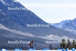 17.03.2024, Canmore, Canada (CAN): Lisa Vittozzi (ITA) - IBU World Cup Biathlon, mass women, Canmore (CAN). www.nordicfocus.com. © Manzoni/NordicFocus. Every downloaded picture is fee-liable.