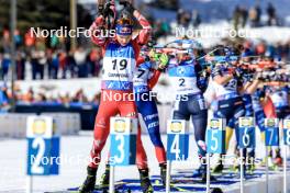 17.03.2024, Canmore, Canada (CAN): Anna Gandler (AUT) - IBU World Cup Biathlon, mass women, Canmore (CAN). www.nordicfocus.com. © Manzoni/NordicFocus. Every downloaded picture is fee-liable.