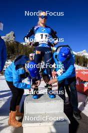 17.03.2024, Canmore, Canada (CAN): Juni Arnekleiv (NOR) - IBU World Cup Biathlon, mass women, Canmore (CAN). www.nordicfocus.com. © Manzoni/NordicFocus. Every downloaded picture is fee-liable.