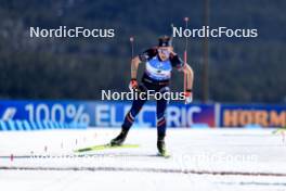 17.03.2024, Canmore, Canada (CAN): Justine Braisaz-Bouchet (FRA) - IBU World Cup Biathlon, mass women, Canmore (CAN). www.nordicfocus.com. © Manzoni/NordicFocus. Every downloaded picture is fee-liable.