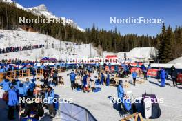 17.03.2024, Canmore, Canada (CAN): Event Feature: Preparation area - IBU World Cup Biathlon, mass women, Canmore (CAN). www.nordicfocus.com. © Manzoni/NordicFocus. Every downloaded picture is fee-liable.