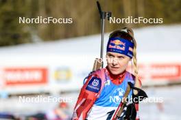 17.03.2024, Canmore, Canada (CAN): Anna Gandler (AUT) - IBU World Cup Biathlon, mass women, Canmore (CAN). www.nordicfocus.com. © Manzoni/NordicFocus. Every downloaded picture is fee-liable.