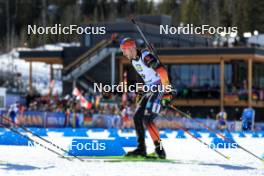 16.03.2024, Canmore, Canada (CAN): Danilo Riethmueller (GER) - IBU World Cup Biathlon, pursuit men, Canmore (CAN). www.nordicfocus.com. © Manzoni/NordicFocus. Every downloaded picture is fee-liable.