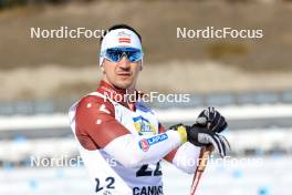 16.03.2024, Canmore, Canada (CAN): Andrejs Rastorgujevs (LAT) - IBU World Cup Biathlon, pursuit men, Canmore (CAN). www.nordicfocus.com. © Manzoni/NordicFocus. Every downloaded picture is fee-liable.