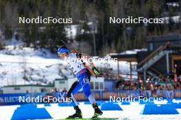16.03.2024, Canmore, Canada (CAN): Rene Zahkna (EST) - IBU World Cup Biathlon, pursuit men, Canmore (CAN). www.nordicfocus.com. © Manzoni/NordicFocus. Every downloaded picture is fee-liable.