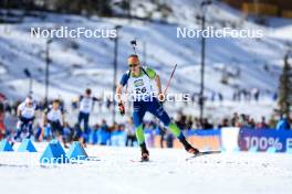 16.03.2024, Canmore, Canada (CAN): Lovro Planko (SLO) - IBU World Cup Biathlon, pursuit men, Canmore (CAN). www.nordicfocus.com. © Manzoni/NordicFocus. Every downloaded picture is fee-liable.