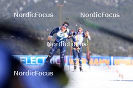 16.03.2024, Canmore, Canada (CAN): Tommaso Giacomel (ITA) - IBU World Cup Biathlon, pursuit men, Canmore (CAN). www.nordicfocus.com. © Manzoni/NordicFocus. Every downloaded picture is fee-liable.