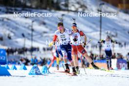 16.03.2024, Canmore, Canada (CAN): Jonas Marecek (CZE) - IBU World Cup Biathlon, pursuit men, Canmore (CAN). www.nordicfocus.com. © Manzoni/NordicFocus. Every downloaded picture is fee-liable.