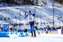 16.03.2024, Canmore, Canada (CAN): Artem Pryma (UKR) - IBU World Cup Biathlon, pursuit men, Canmore (CAN). www.nordicfocus.com. © Manzoni/NordicFocus. Every downloaded picture is fee-liable.