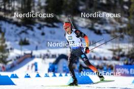 16.03.2024, Canmore, Canada (CAN): Philipp Nawrath (GER) - IBU World Cup Biathlon, pursuit men, Canmore (CAN). www.nordicfocus.com. © Manzoni/NordicFocus. Every downloaded picture is fee-liable.