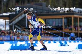 16.03.2024, Canmore, Canada (CAN): Viktor Brandt (SWE) - IBU World Cup Biathlon, pursuit men, Canmore (CAN). www.nordicfocus.com. © Manzoni/NordicFocus. Every downloaded picture is fee-liable.
