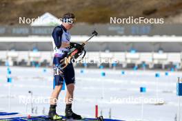16.03.2024, Canmore, Canada (CAN): Elia Zeni (ITA) - IBU World Cup Biathlon, pursuit men, Canmore (CAN). www.nordicfocus.com. © Manzoni/NordicFocus. Every downloaded picture is fee-liable.