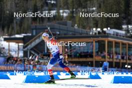 16.03.2024, Canmore, Canada (CAN): Jakub Stvrtecky (CZE) - IBU World Cup Biathlon, pursuit men, Canmore (CAN). www.nordicfocus.com. © Manzoni/NordicFocus. Every downloaded picture is fee-liable.
