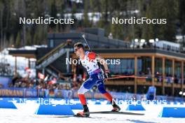 16.03.2024, Canmore, Canada (CAN): Michal Krcmar (CZE) - IBU World Cup Biathlon, pursuit men, Canmore (CAN). www.nordicfocus.com. © Manzoni/NordicFocus. Every downloaded picture is fee-liable.