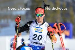 16.03.2024, Canmore, Canada (CAN): Philipp Horn (GER) - IBU World Cup Biathlon, pursuit men, Canmore (CAN). www.nordicfocus.com. © Manzoni/NordicFocus. Every downloaded picture is fee-liable.