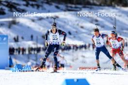 16.03.2024, Canmore, Canada (CAN): Didier Bionaz (ITA) - IBU World Cup Biathlon, pursuit men, Canmore (CAN). www.nordicfocus.com. © Manzoni/NordicFocus. Every downloaded picture is fee-liable.